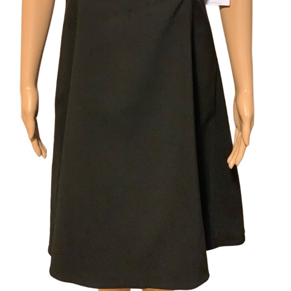 Black Calvin Klein Fit and Flare Dress Womens Size 10 - Picture 5 of 12